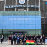 Bolívar visito junto a sus socios las instalaciones del City.